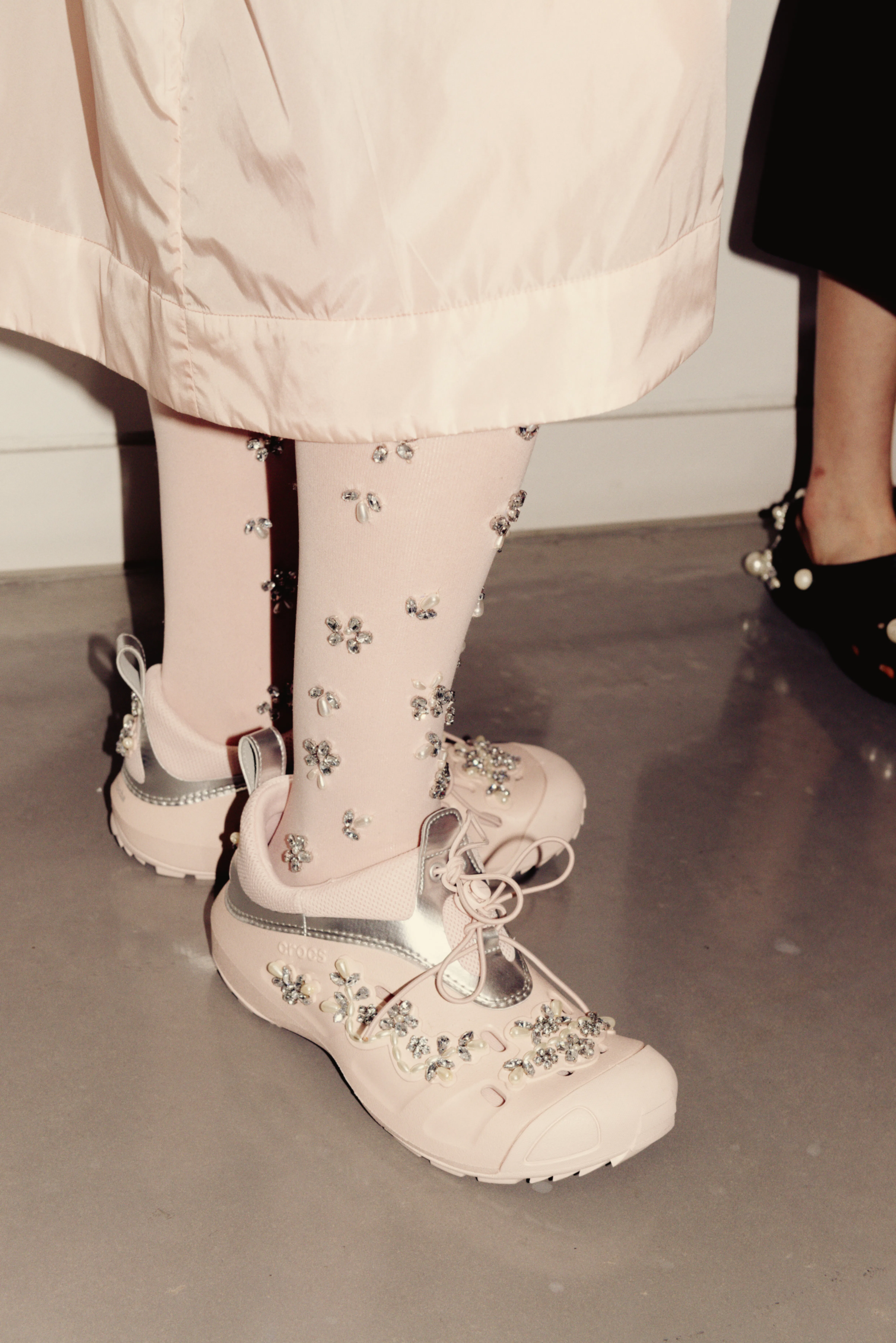 Crocs Get a Pearl-Heavy Makeover From Designer Simone Rocha