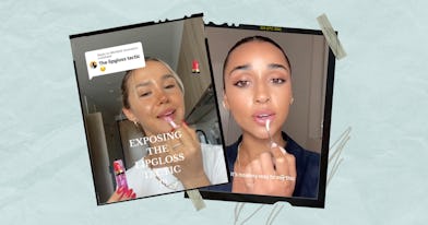 What to know about the lip gloss trick on TikTok.