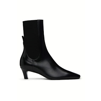 Toteme Black 'The Mid Heel' Boots