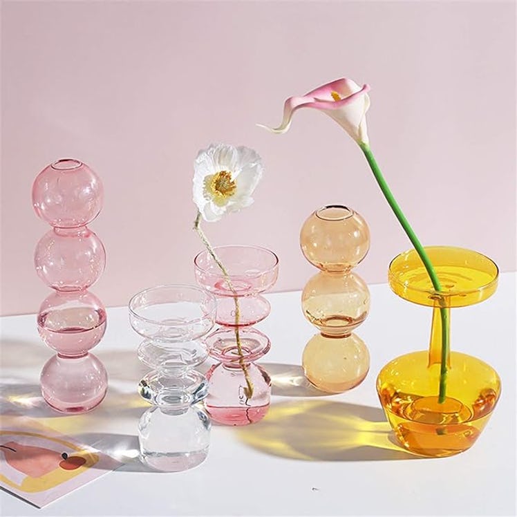 JSPYFITS Hydroponic Flower Vase