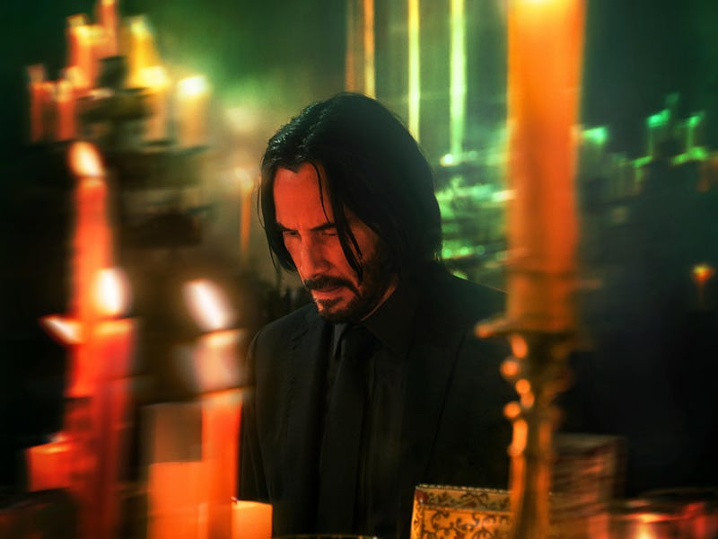 Keanu Reeves as John Wick in John Wick: Chapter 4