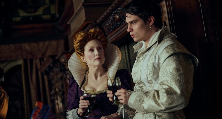 Julianne Moore and Nicholas Galitzine in Mary and George
