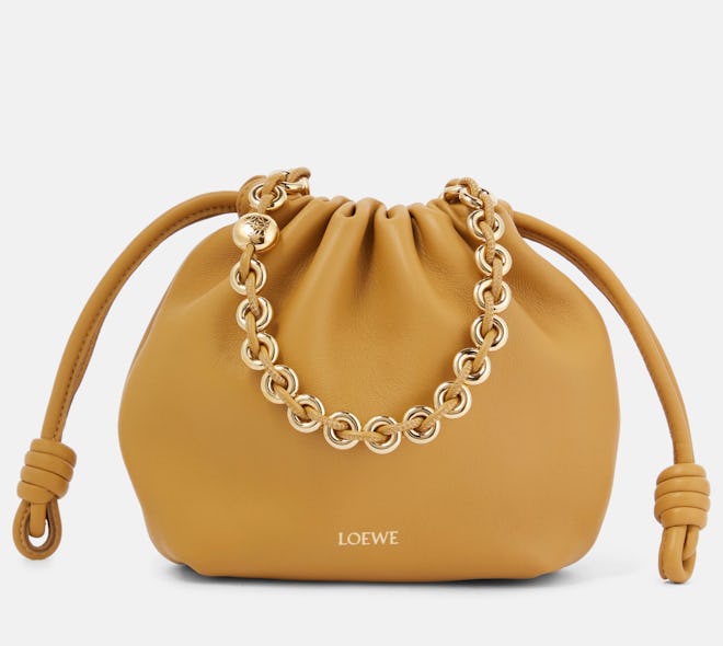 Loewe Flamenco Mini Leather Shoulder Bag