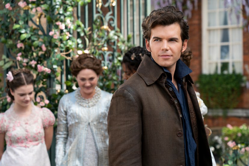 Luke Newton talks to Bustle about the Bridgerton Season 3 plot and characters.