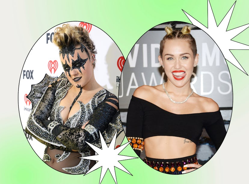 JoJo Siwa and Miley Cyrus
