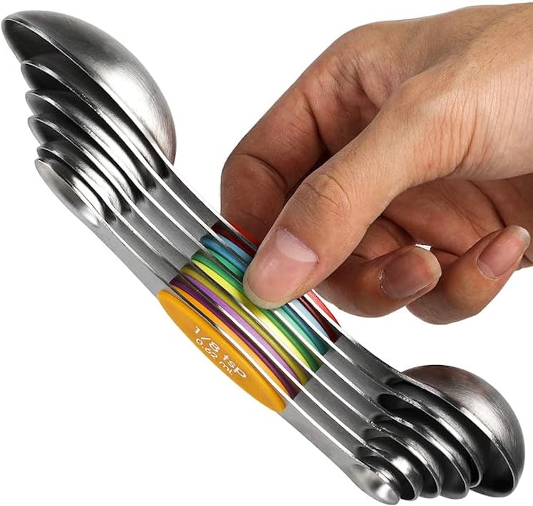 YellRin Magnetic Measuring Spoons Set (Set of 6)