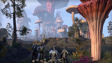 screenshot from The Elder Scrolls Online Morrowind