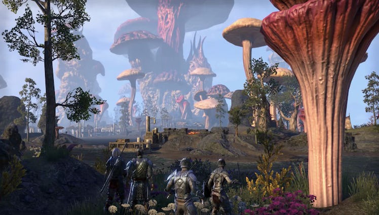 screenshot from The Elder Scrolls Online Morrowind