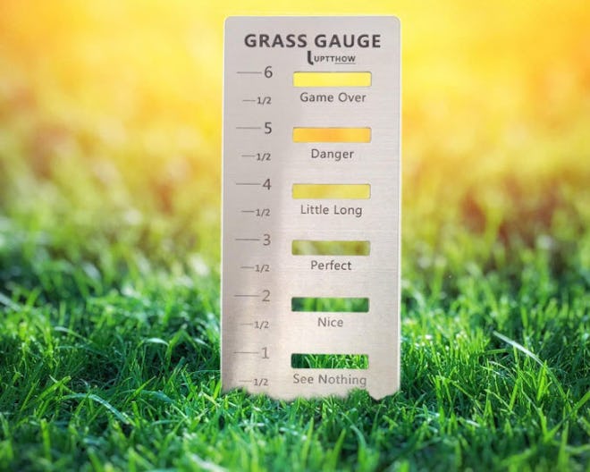 Grass Gauge Gardening Lawn Tool