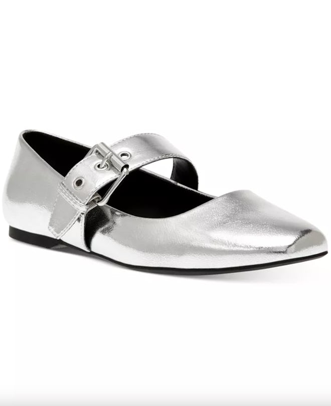 Mellie Buckle Strap Mary Jane Flats