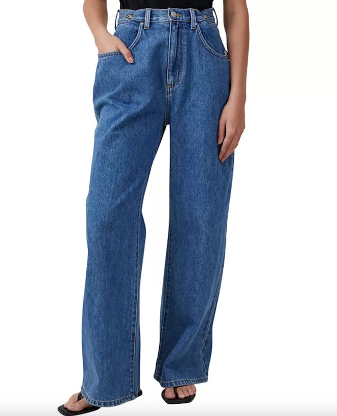 Adjustable Wide Jeans