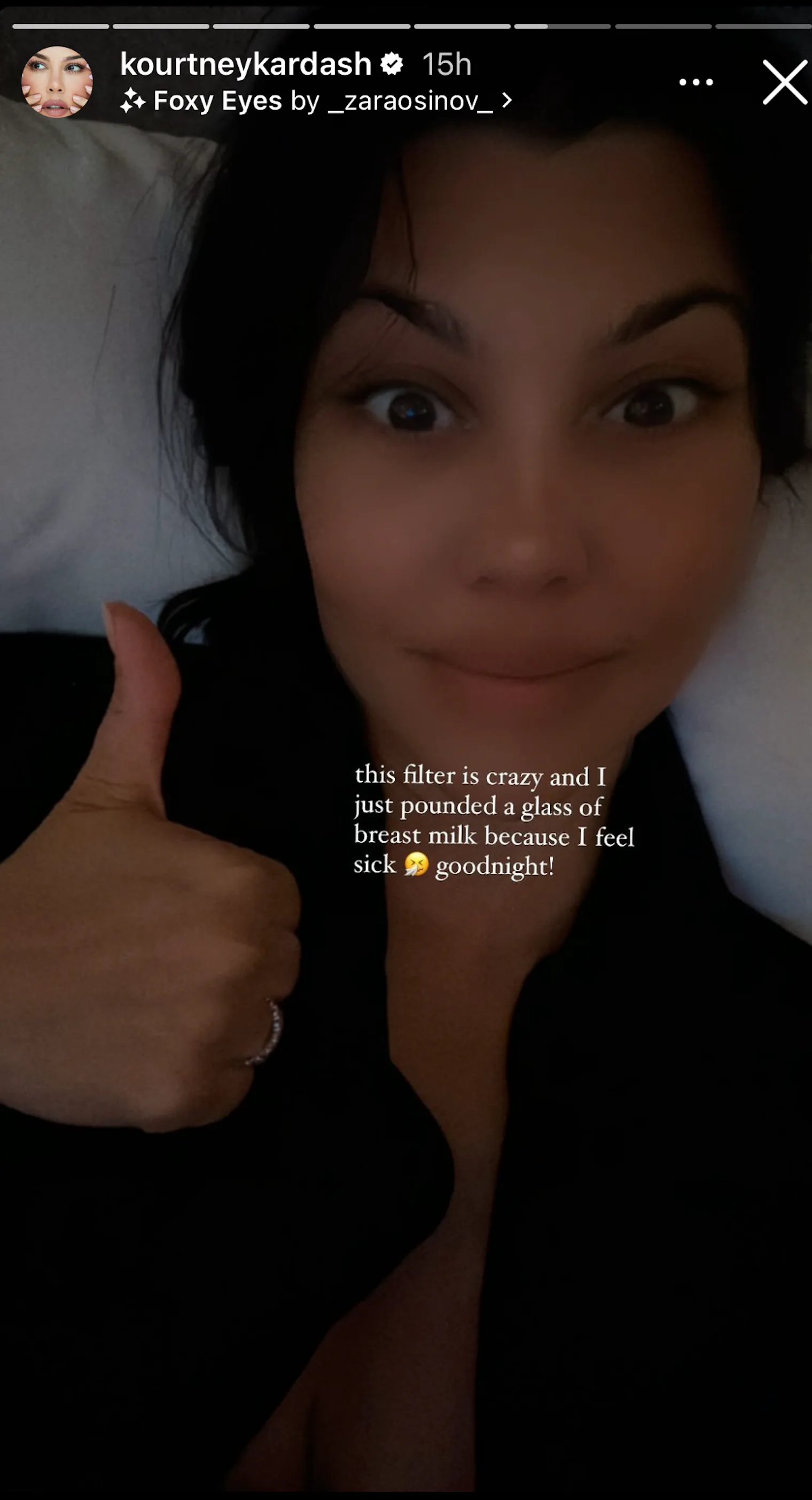 Kourtney Kardashian Drank Her Own Breast Milk Because She Feels Sick kourtney-kardashian-drank-her-own-breast-milk-because-she-feels-sick