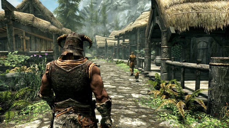 screenshot from The Elder Scrolls Skyrim