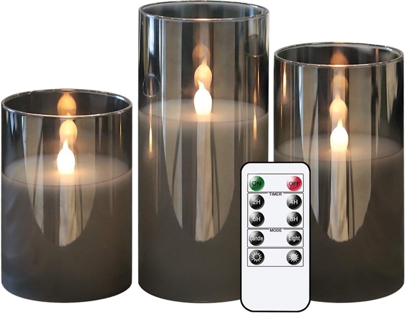 GenSwin Flameless LED Candles (Set Of 3)