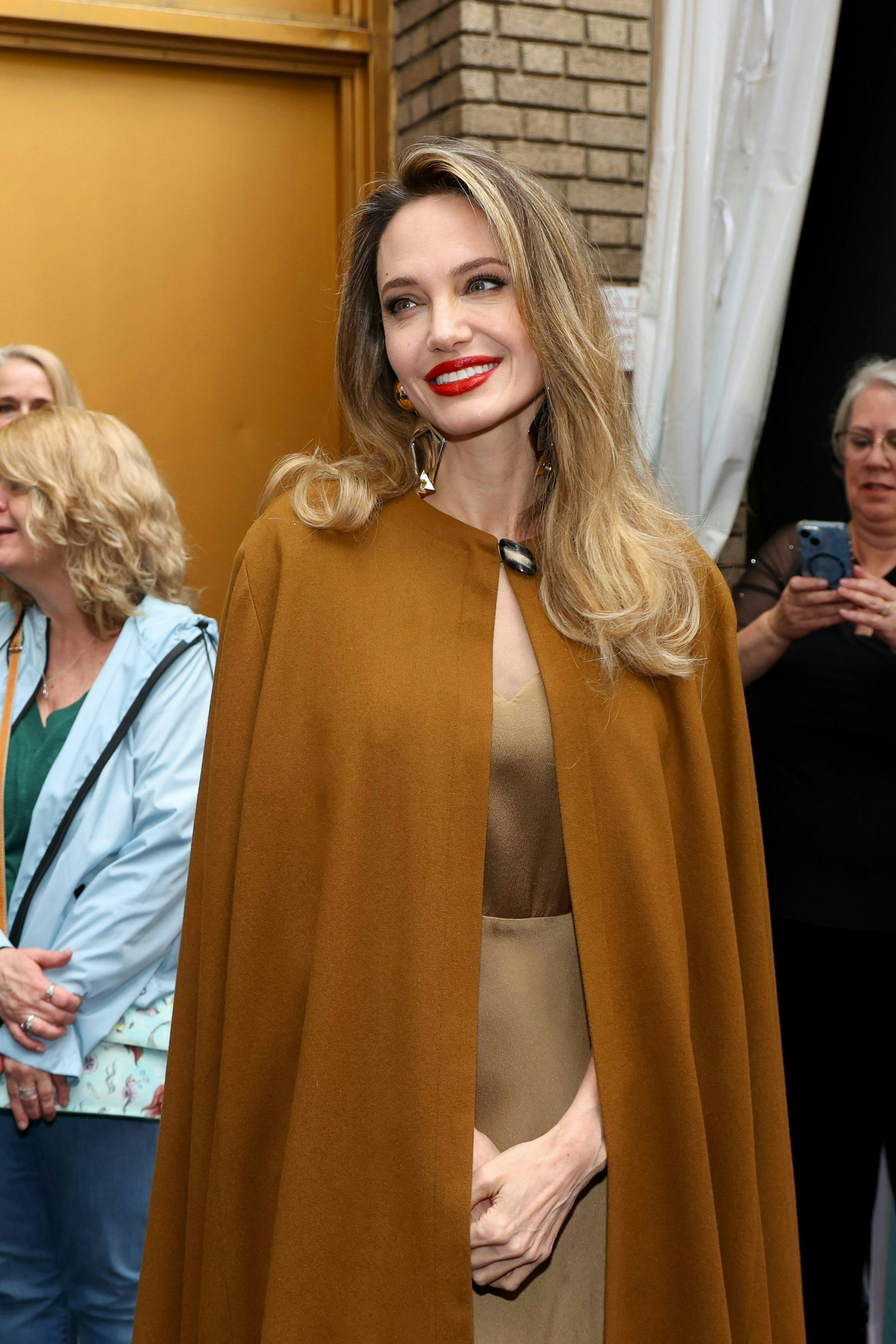 Angelina Jolie Is a Vision For First Red Carpet In Over Two Years