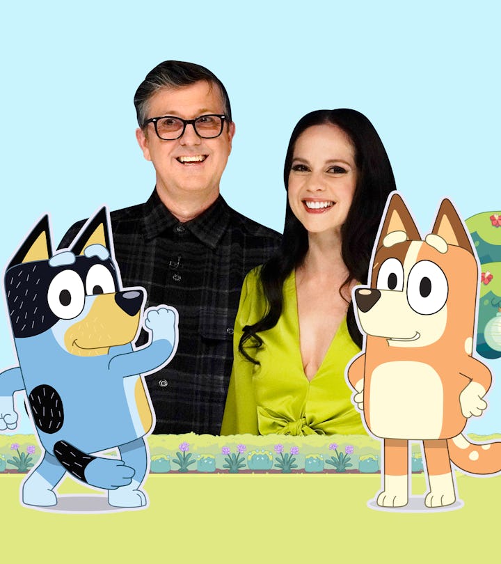 'Bluey' Voice Actors Melanie Zanetti & David McCormack Love Chilli
