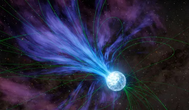 magnetar illustration