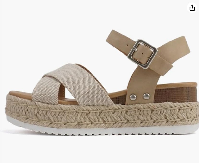 Soda Flatform Espadrilles Sandals