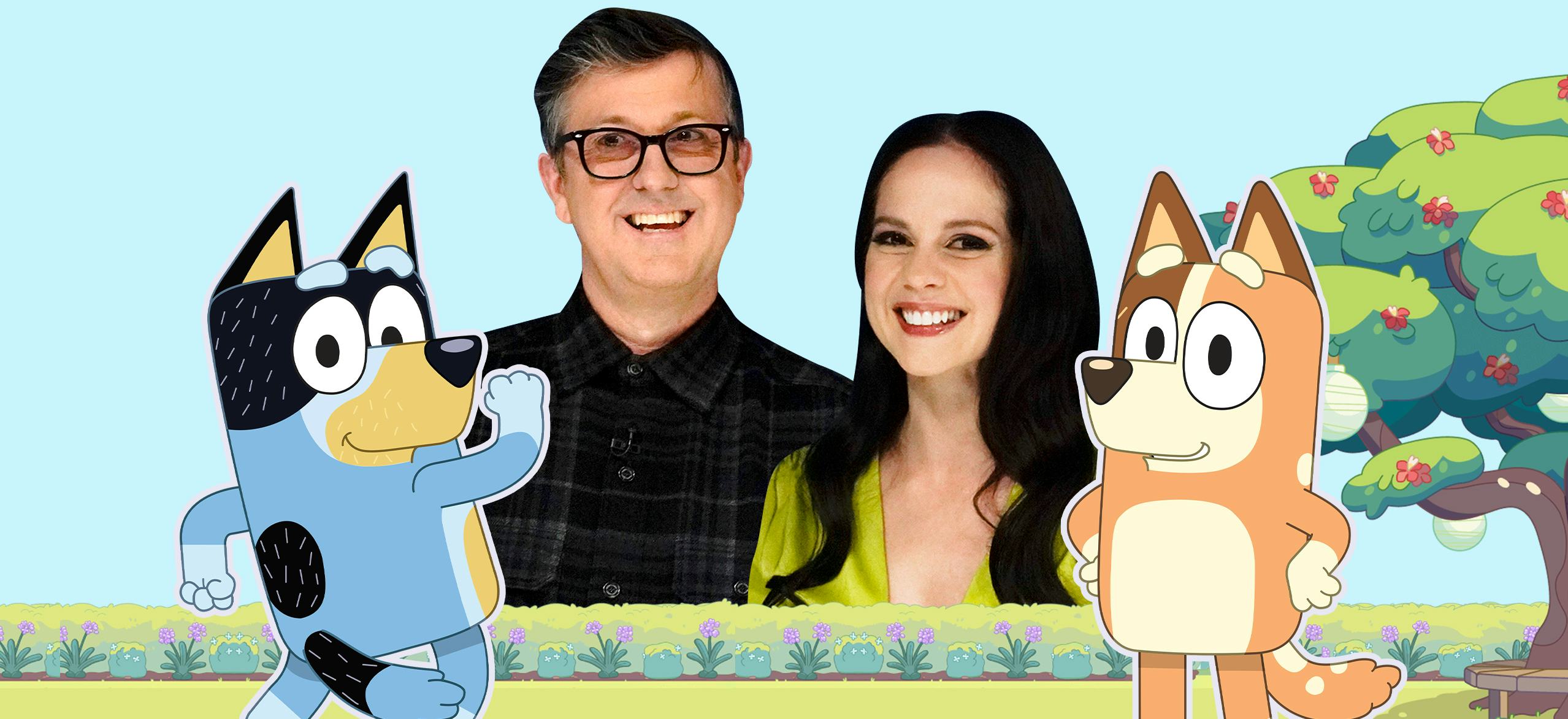 'Bluey' Voice Actors Melanie & David McCormack Love Chilli