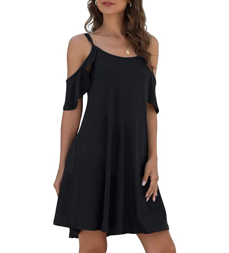 Jouica Casual Spaghetti Strap Sundress 