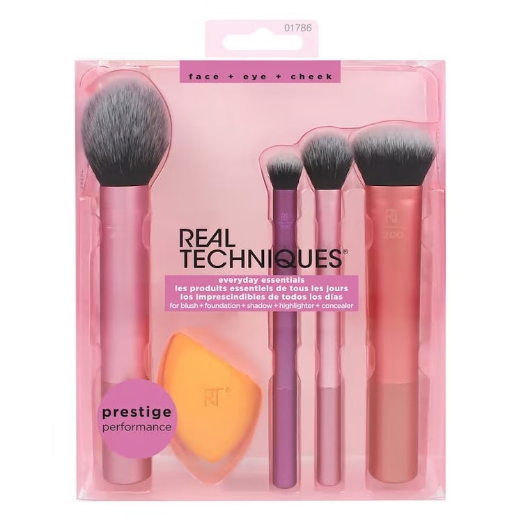 Real Techniques Everyday Essentials Brush Set (5 Pieces)