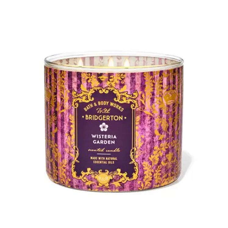 Bath & Body Works With Bridgerton Wisteria Garden Candle