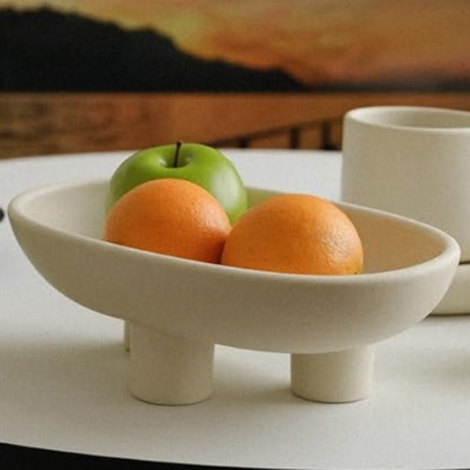 WENSHUO Ceramic Fruit Bowl