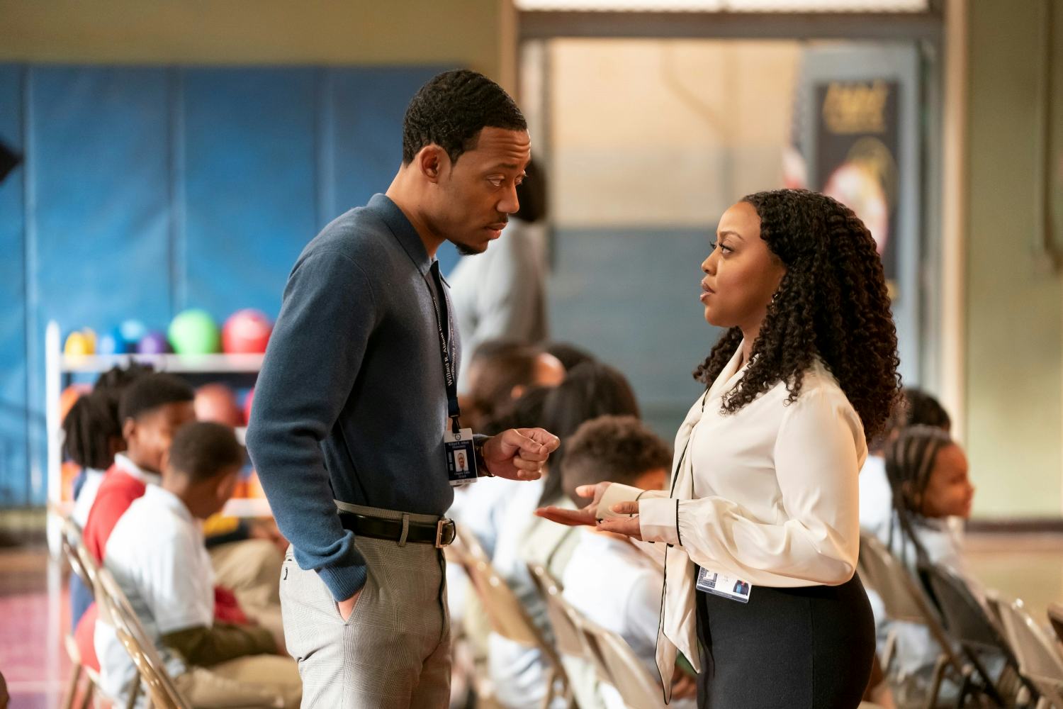 Tyler James Williams doesn&rsquo;t think Gregory and Janine (Quinta Brunson) shoudld get together on &lsquo;Abbo&hellip;
