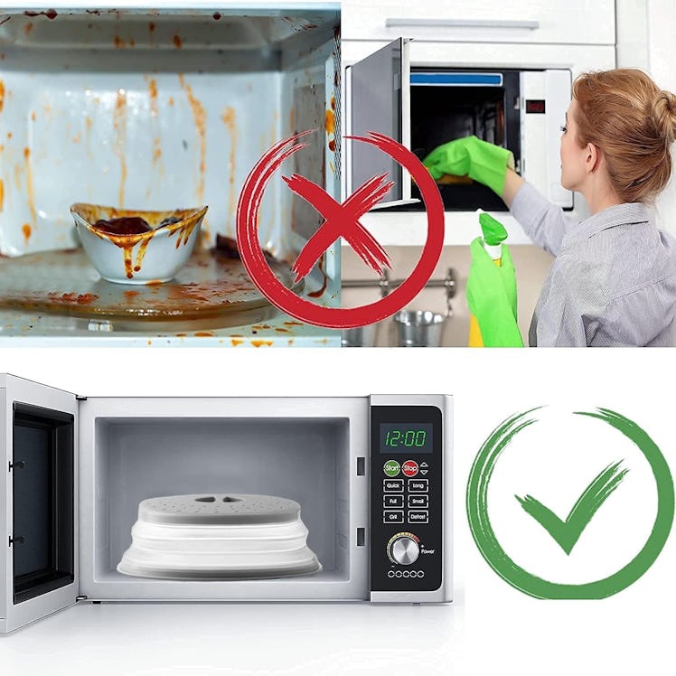 Nicbobo Microwave Splatter Cover