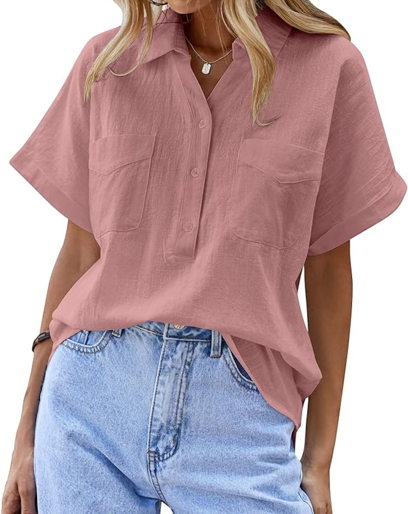 Chigant Button Down Blouse