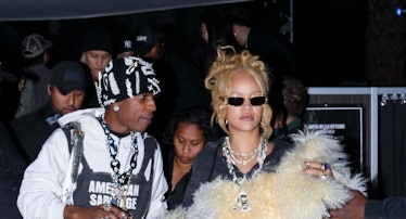 Rihanna and A$AP Rocky at Coachella.