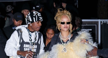 Rihanna and A$AP Rocky at Coachella.