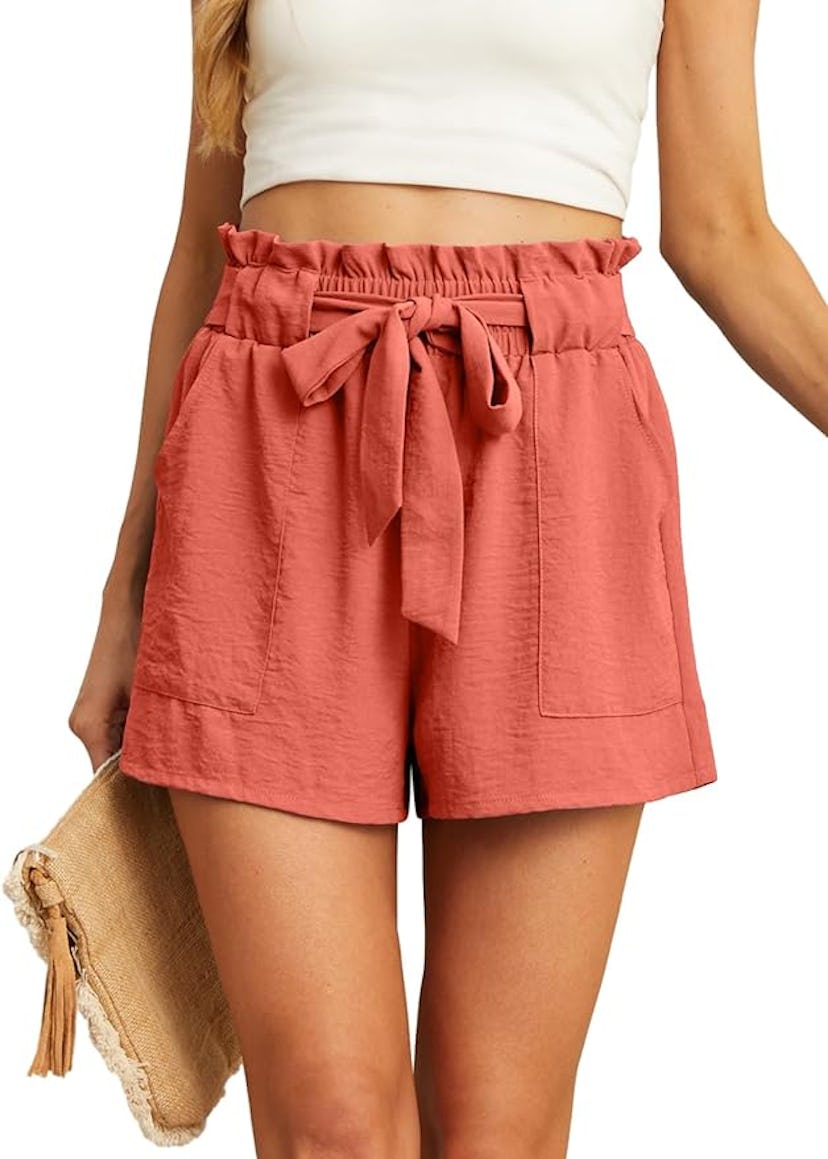 IWOLLENCE Tie Knot Shorts 