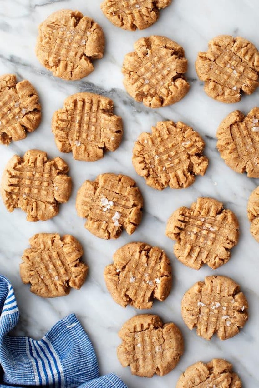 Almond butter cookies in a list of Taylor Swift party food ideas
