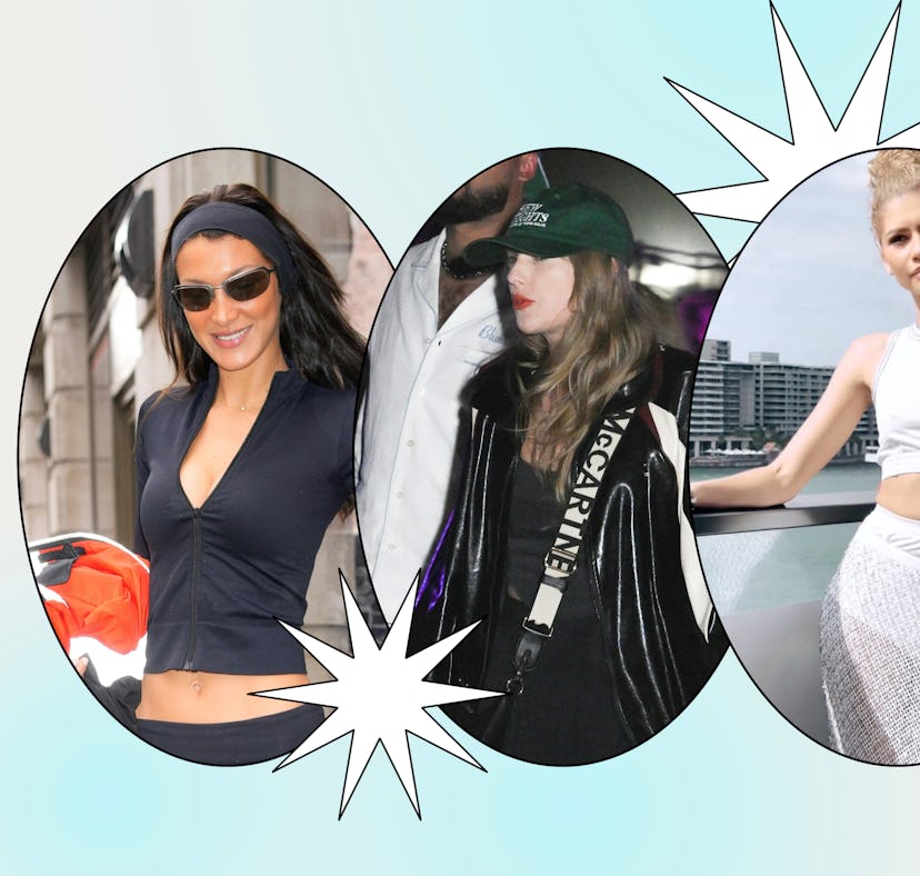 Celebrities like Bella Hadid, Taylor Swift, and Zendaya have been wearing tennis-core fashion in 202...