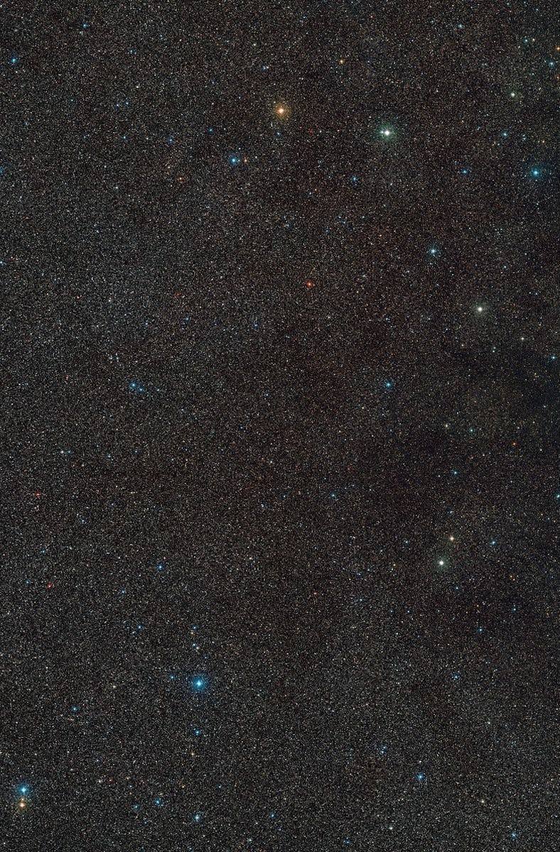 A wide-field view of the area around BH3, the most massive stellar black hole known to exist in our ...