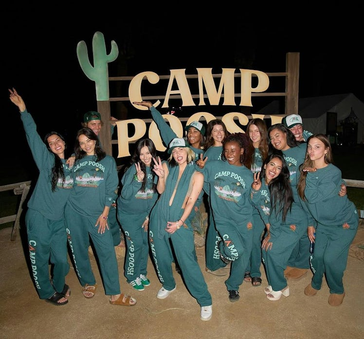Influencers and celebs at Camp Poosh 2024.