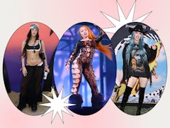 Charli D'Amelio, Ice Spice, and Megan Fox wearing Coachella 2024's biggest fashion trends.