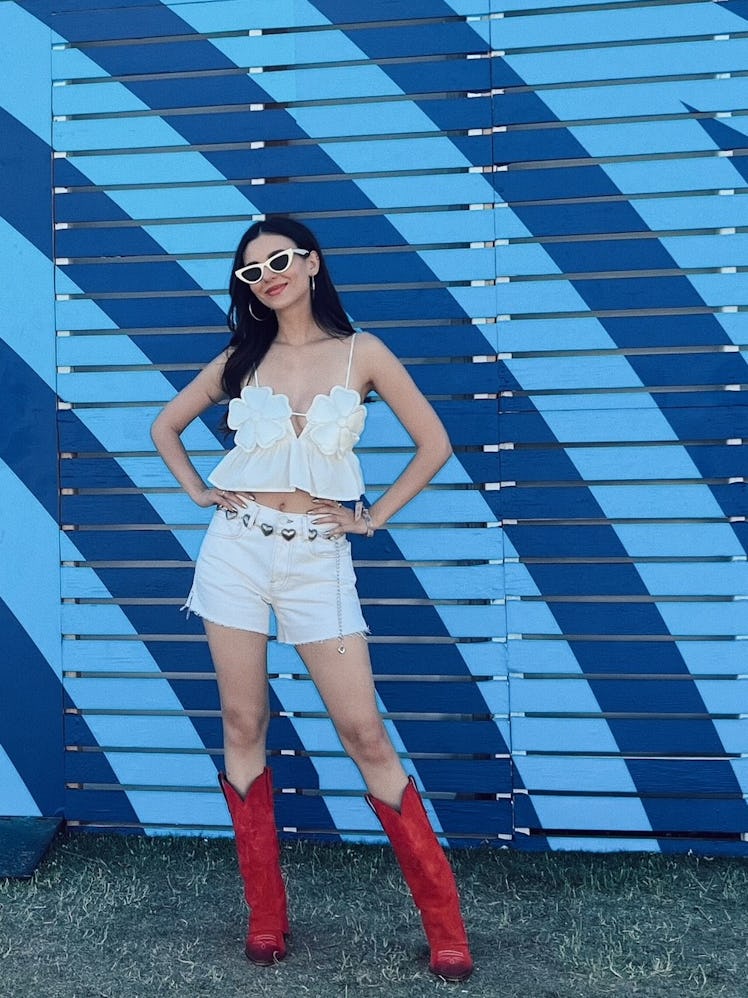 Victoria Justice shares what a day at Coachella 2024 is really like.
