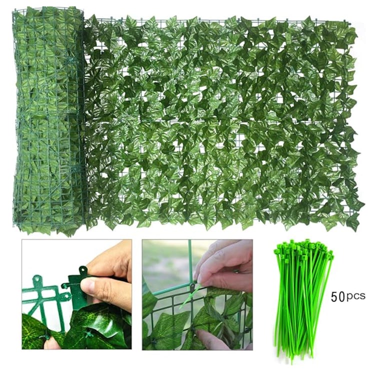 YUEKUI Faux Ivy Screen