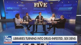 Fox News says libraries are "drug-infested sex dens."