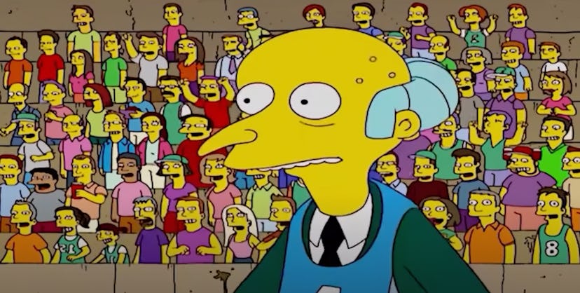 Mr. Burns on The Simpsons