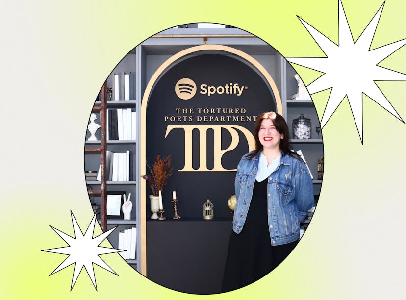 I went to the Taylor Swift 'Tortured Poets Department' library in Los Angeles.