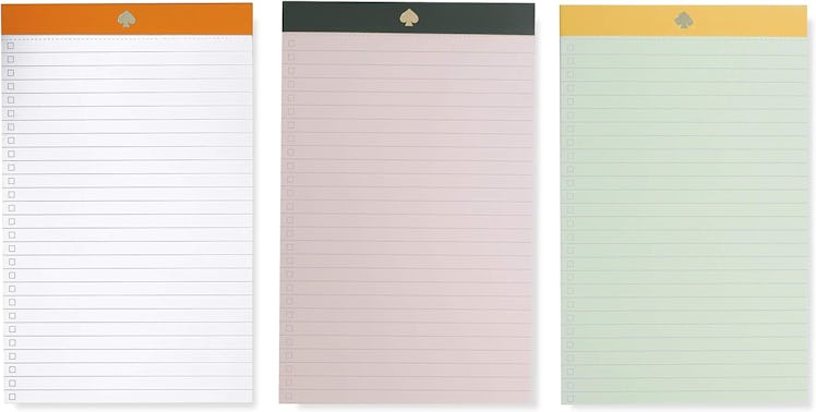 Kate Spade New York To-Do List Pads (Set Of 3)