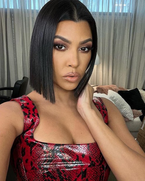 Kourtney Kardashian bob haircut