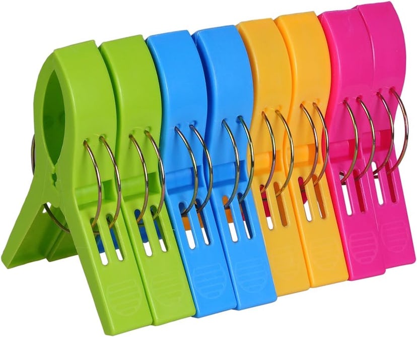 ECROCY Beach Chair Towel Clips (8-Pack)