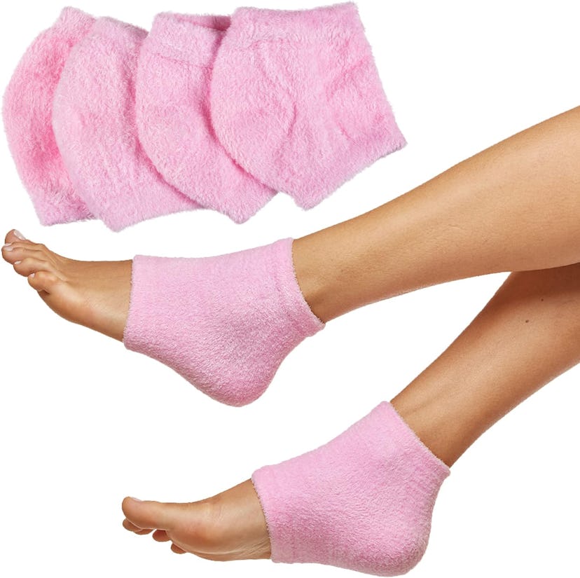 ZenToes Moisturizing Fuzzy Sleep Socks 