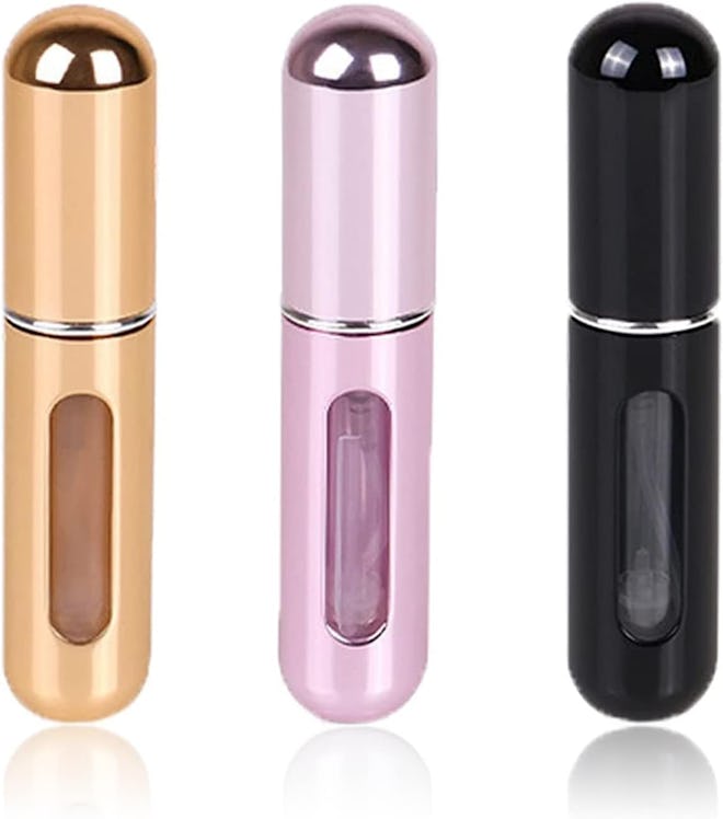 KAYZON Mini Refillable Perfume Atomizer (3-Pack)