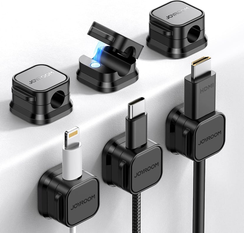 JOYROOM Magnetic Cable Clips (6-Pack)