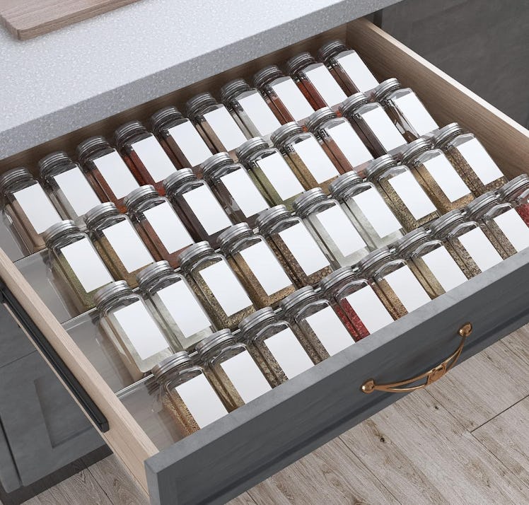 Antimbee Spice Drawer Organizer